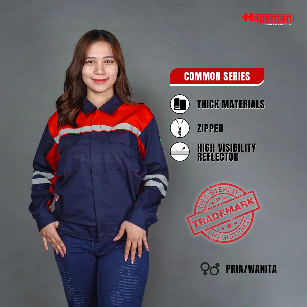 Wearpack Common HG Merah-Navy