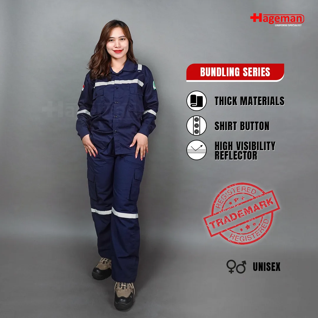 Wearpack Safety Setelan HG Biru Navy